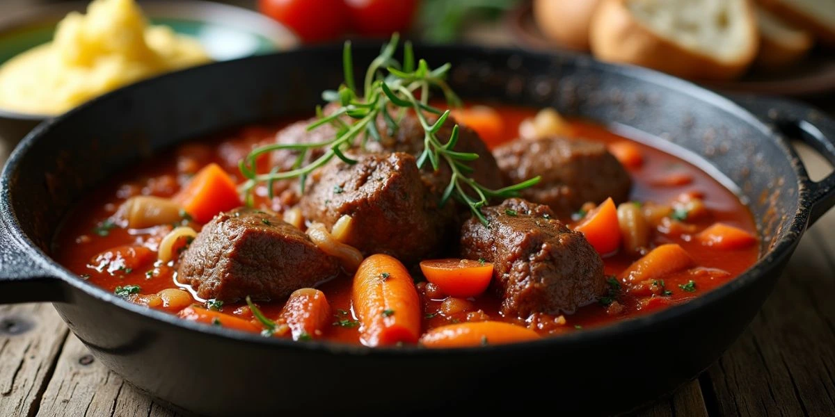 Braised Meat in Tomato Sauce Recipe